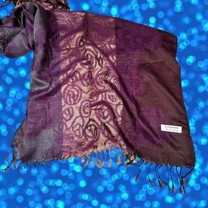 Cashmere 100% Jersualem Scarf Wrap Fine Lightweight Headwrap Head Cover